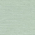 Haruki Sisal Seaglass wallpaper by Schumacher, classic sisal wallcovering with sheen and texture in a soft green hue.