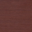 Haruki Sisal Plum wallpaper by Schumacher shown in a textured plum colorway, styled in a modern interior setting.