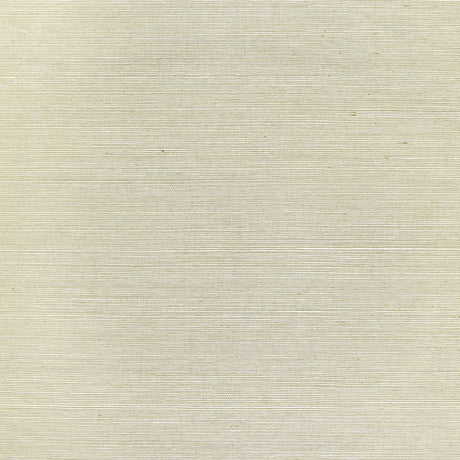 Haruki Sisal Fog by Schumacher - classic sisal wallcovering in a neutral fog color with subtle texture