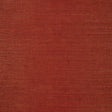 Haruki Sisal Garnet wallcovering by Schumacher, textured red sisal wallpaper sample and styled interior view.