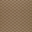 ZIGGURAT wallpaper in Mink by Schumacher features a geometric diamond pattern in brown and beige tones.