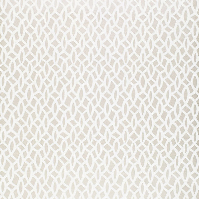 Chain Link Silver geometric wallpaper by Schumacher