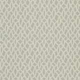 Chain Link Mineral geometric wallpaper by Schumacher in a light mineral colorway with interlocking chain pattern.