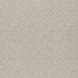 Greek Key Silver geometric wallpaper by Schumacher