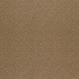 Greek Key Mink geometric wallpaper by Schumacher in a brown and beige colorway with a classic Greek key pattern.