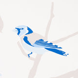 A-TWITTER Blues by Schumacher Whimsical Blue Bird Wallpaper – Schumacher 5005034SAM