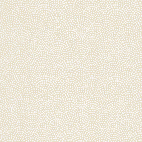 MOSAIC in Bone from the Modern Nature collection by Schumacher. Abstract mosaic tile pattern in neutral tones.