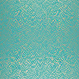 Mosaic turquoise geometric wallpaper by Schumacher, Modern Nature Collection, SKU 5005043