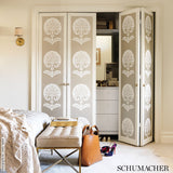 Ottoman Flower Heliotrope by Schumacher Modern Nature Collection Wallpaper – Schumacher 5005082