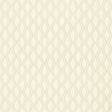 Ribbon Wave wallpaper in Bone by Schumacher features an undulating wave design with dotted accents on a textured ground.