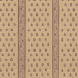 KATSURA STRIPE wallpaper in aubergine from the Jaipur collection by Schumacher. Hand screen printed with a traditional stripe and floral motif.
