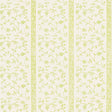 KHANPUR VINE wallpaper in Pear by Schumacher, Jaipur Collection. Block printed vine pattern in green on a neutral background.