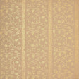 KHANPUR VINE wallpaper in Gilt by Schumacher, Jaipur Collection. Elegant gold vine pattern on a neutral background.