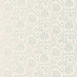 SARANA VINE wallpaper in Water Blue from the Jaipur collection by Schumacher, featuring a hand screen printed vine pattern on paper.