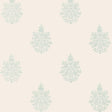 Asara Flower Water Blue traditional floral wallpaper by Schumacher