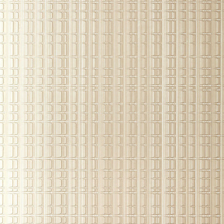 Urban Stripe wallpaper in Silvered Taupe by Schumacher, handcrafted modern glamour wallcovering with metallic textured stripes.