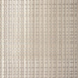 Urban Stripe Zinc handcrafted non-woven wallpaper by Schumacher, Modern Glamour Collection, metallic textured stripe pattern.