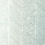 Chevron Texture wallcovering in Mineral color with raised diagonal stripes forming a herringbone pattern.