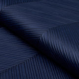 Chevron Texture Midnight Blue by Schumacher Handcrafted Textured Wallcovering – Schumacher 5005654