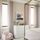 Greek Key Sisal Silver by Schumacher Handcrafted Wallpaper – Schumacher 5005690