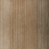 Metallic Strie Sable handcrafted wallcovering by Schumacher, featuring a vertical strie design on a luminous metallic ground.