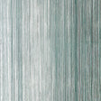 Metallic Strie turquoise handcrafted wallcovering with vertical strie effect by Schumacher