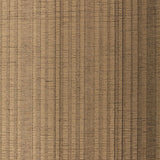 Origami Stripe handcrafted wallcovering in Sable by Schumacher, featuring random vertical stripes and soft horizontal ribs with a subtle metallic sheen.