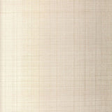 Brushed Plaid Oyster wallpaper with a hand-combed raised strié and metallic pigments for a subtle plaid effect by Schumacher.