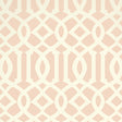 Imperial Trellis II Blush by Kelly Wearstler geometric trellis wallpaper by Schumacher