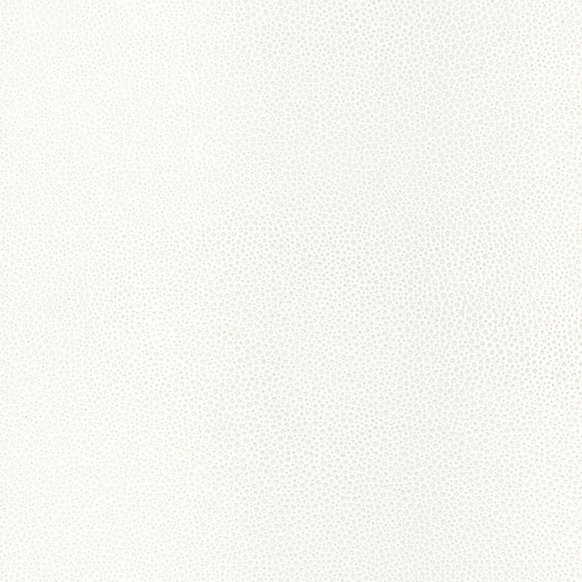 Shagreen White Pearl faux embossed wallcovering by Schumacher, pebbled texture wallpaper