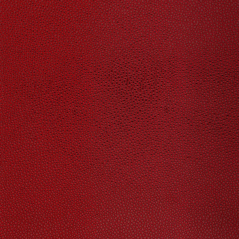 Shagreen Oxblood faux embossed wallpaper with pebbled texture by Schumacher