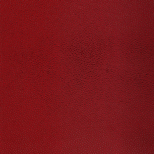 Shagreen Oxblood faux embossed wallpaper with pebbled texture by Schumacher