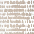 Queen of Spain wallpaper in Warm Silver by Schumacher, featuring a lively, painterly mid-century abstract pattern.