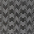 Metropolitan Fret Black Pearl geometric glass bead wallpaper by Schumacher