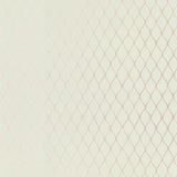 VALENCIA Mist wallpaper by Schumacher features a subtle geometric lattice pattern in a soft, neutral colorway.