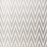 Kasari Ikat Silver wallpaper with a zigzag chevron pattern by Schumacher