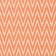 Kasari Ikat wallpaper in terra cotta with a bold zigzag ikat pattern by Schumacher