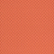 Medina Persimmon geometric wallpaper by Schumacher, intricate small-scale pattern in orange-red tones