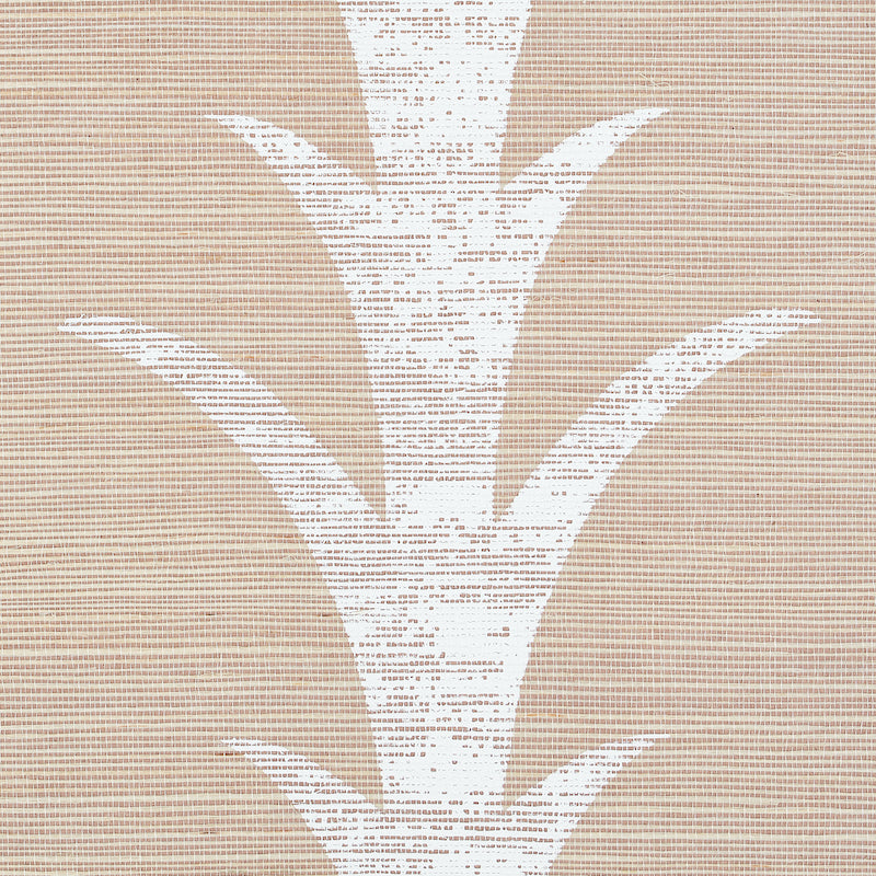 Acanthus Stripe Sisal Fog & Chalk by Schumacher – Celerie Kemble Designer Wallpaper 5006052