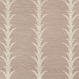 Acanthus Stripe Sisal wallpaper in Haze by Schumacher, featuring a stylized acanthus motif in a soft, neutral colorway, designed by Celerie Kemble.