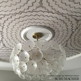 Feather Bloom Sisal Dove by Celerie Kemble Schumacher Wallpaper – 5006070