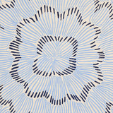 Feather Bloom Sisal Two Blues by Celerie Kemble Schumacher Wallpaper – 5006071
