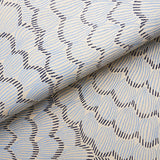 Feather Bloom Sisal Two Blues by Celerie Kemble Schumacher Wallpaper – 5006071