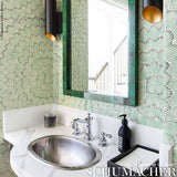 Feather Bloom Sisal Emerald & Ore by Celerie Kemble – Schumacher 5006072