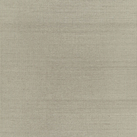 Harshaw Pinstripe Sisal wallpaper in Fog by Schumacher, a classic sisal wallcovering with subtle pinstripes.