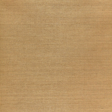 Harshaw Pinstripe Sisal wallpaper in Pecan by Schumacher, a classic sisal wallcovering with subtle pinstripes and natural texture.