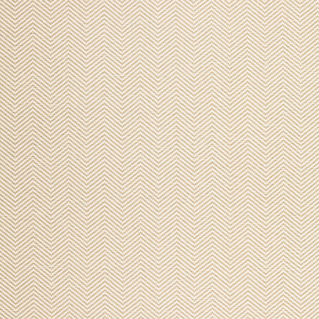 Pearce Herringbone wallpaper in Bone, a neutral herringbone pattern wallcovering by Schumacher.