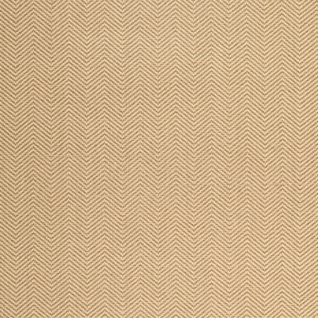 Pearce Herringbone tan non-woven wallpaper with a subtle herringbone pattern by Schumacher