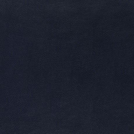 Canyon Leather navy embossed vinyl wallcovering by Schumacher, Luxe Lodge Collection