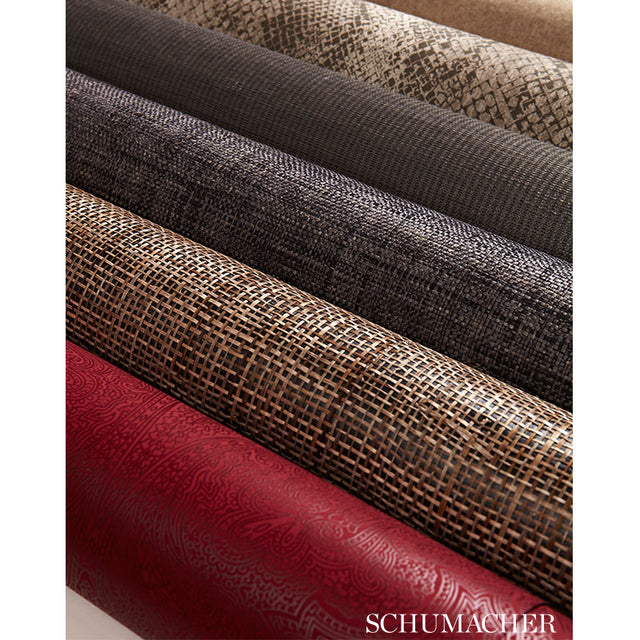 CODY SNAKESKIN Malt by Schumacher Luxe Lodge Faux Snakeskin Wallpaper – Schumacher 5006230